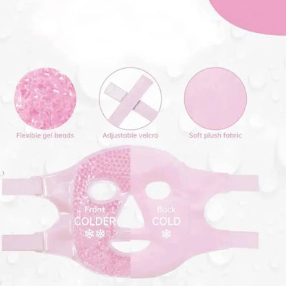 Full Face Massage Ice Compress for Repeated Use - Smarsty