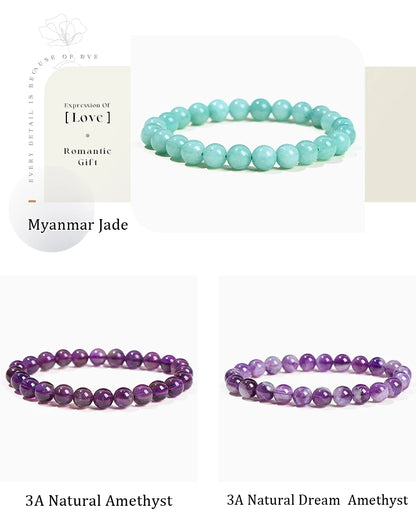 Natural Stone Beads Bracelet for Reiki Healing - Smarsty