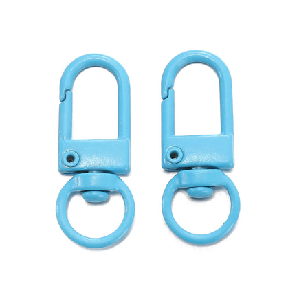 Colorful Alloy Snap Lobster Clasp Keychain Hooks Set - Smarsty
