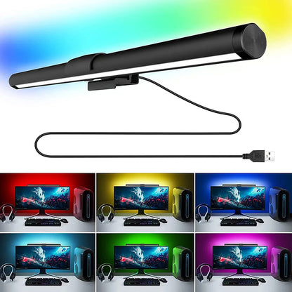LED Monitor Light Bar with RGB Backlight and Music Sync - Smarsty
