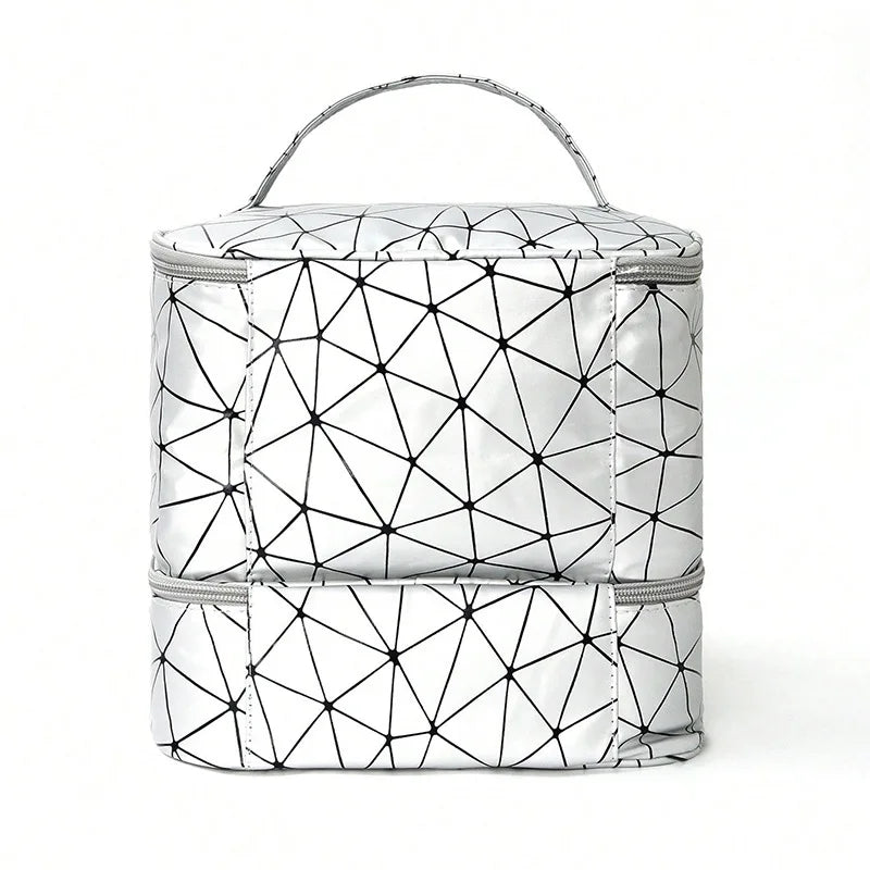Portable Nail Polish Organizer Bag With Double Layer - Smarsty