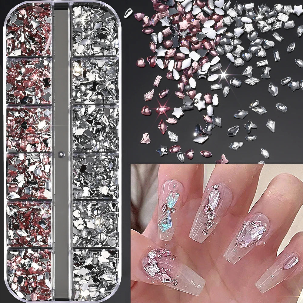 Ocean Gold Nail Art Charms for Stunning Manicure - Smarsty