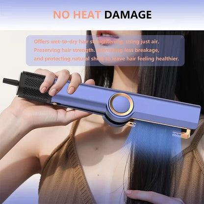 2 In 1 Hair Straightener And Dryer With Intuitive Airflow - Smarsty