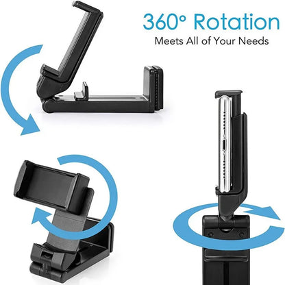 Foldable Airplane Phone Holder Stand With 360 Rotation - Smarsty
