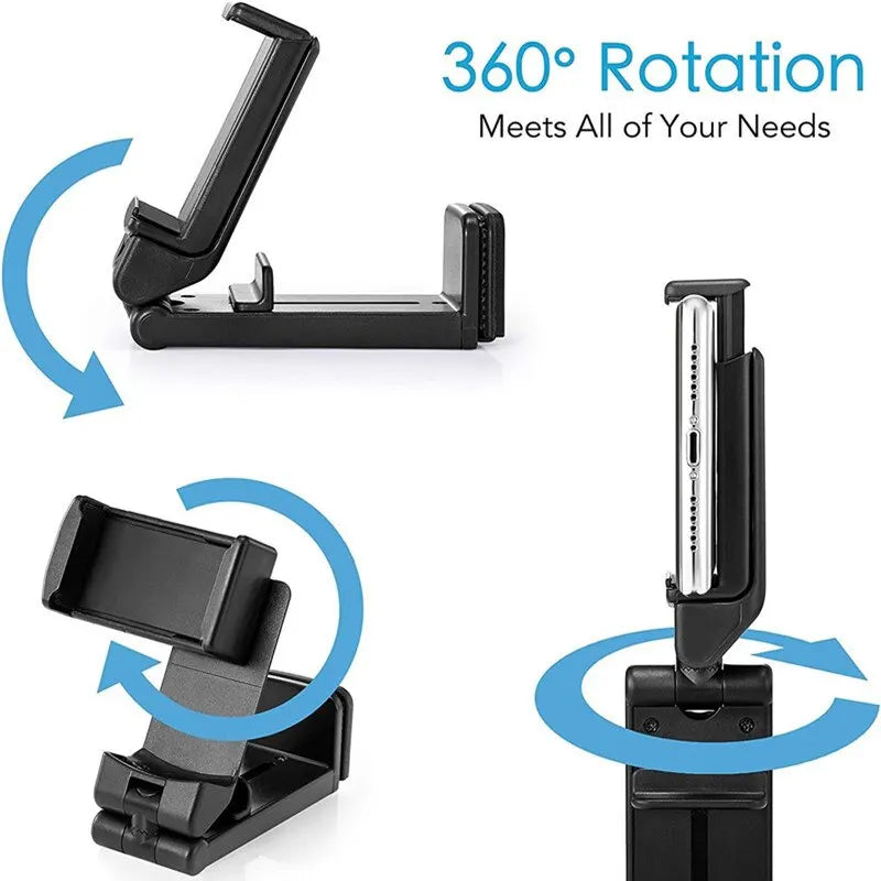 Foldable Airplane Phone Holder Stand With 360 Rotation - Smarsty