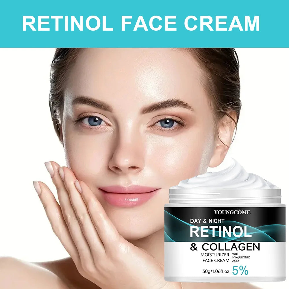 YOUNGCOME Retinol Cream Promotes Skin Elasticity And Luster Nourishing Nourishing And Locking Moisture To Improve Skin Texture - Smarsty