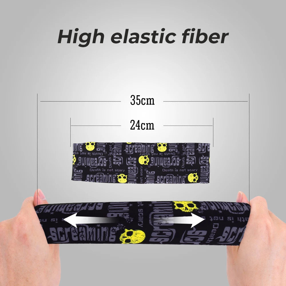 Unisex Sport Headband Moisture Wicking Breathable Sweatband - Smarsty