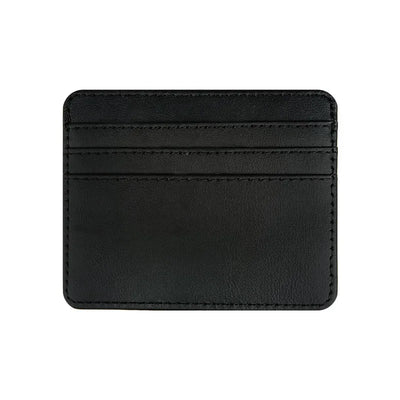 1PCS Man Purses Ultra Thin Mini Business Bank Credit Card Holder Wallet Simple Black Women Small Coin Cards Cover Pouch Case Bag - Smarsty