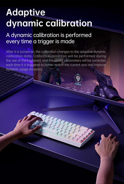 Mechanical Gaming Keyboard Rapid Trigger 8000Hz Response