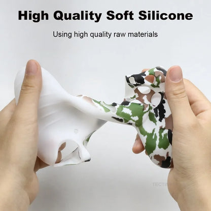 Silicone Skin Case for PS4 Controller with Grip Caps - Smarsty