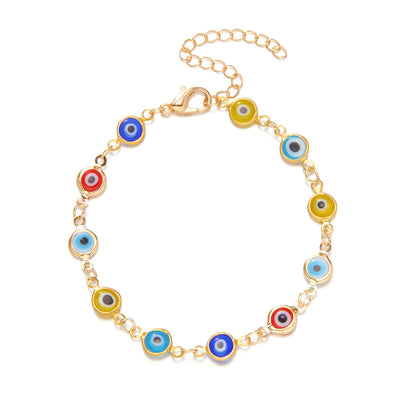 Lucky Turkey Evil Eye Bracelet For Good Luck - Smarsty