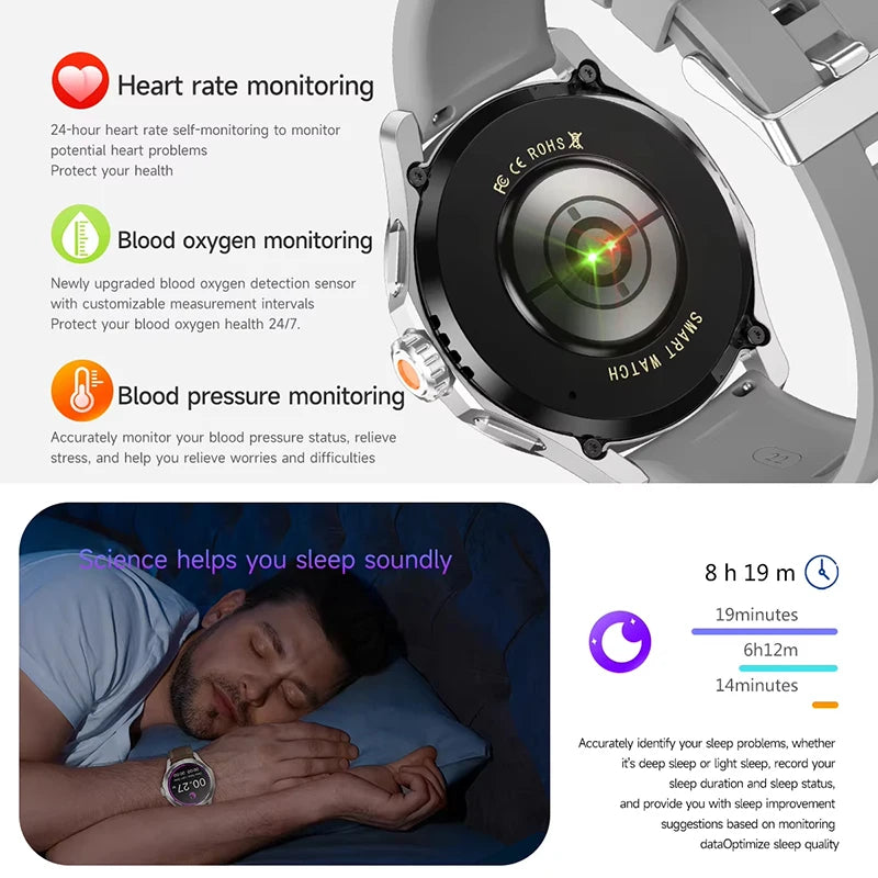 Xiaomi S4 Ultra Smart Watch with AMOLED Screen and GPS - Smarsty
