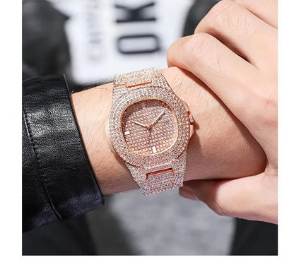 Luxury Men's Stainless Steel Sports Watch with Luminous Feature - Smarsty