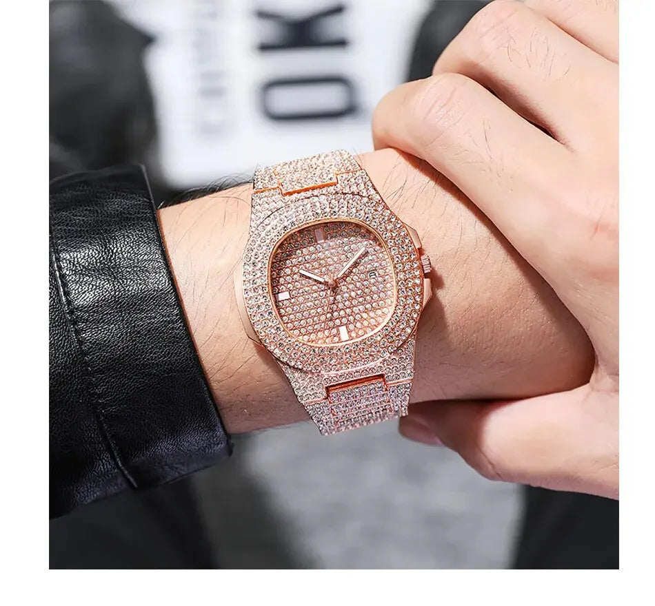 Luxury Men's Stainless Steel Sports Watch with Luminous Feature - Smarsty