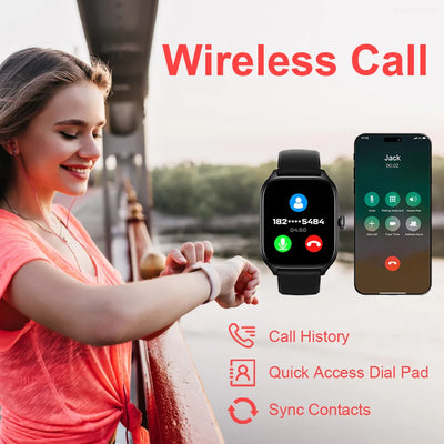 H9 Smart Watch with HD Display and Fitness Tracking - Smarsty