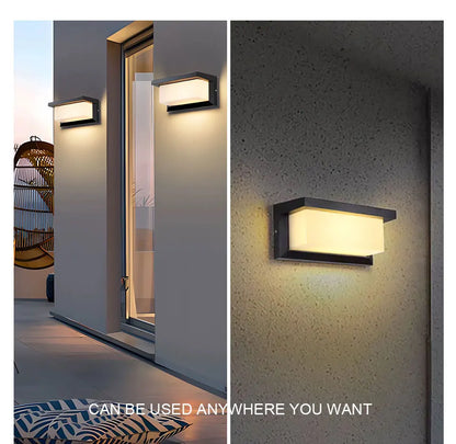 LED Wall Light With Motion Sensor For Outdoor Use - Smarsty