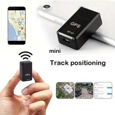 Motorcycle Car Gps Tracker Gf07 Mini Tracking Locator Magnetic Vehicle Tracker Locator for Pets Child Elderly Gps Position App - Smarsty