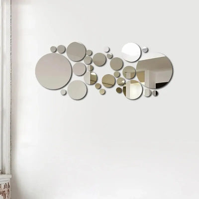 3D Acrylic Mirror Wall Stickers for Stunning Room Decor - Smarsty