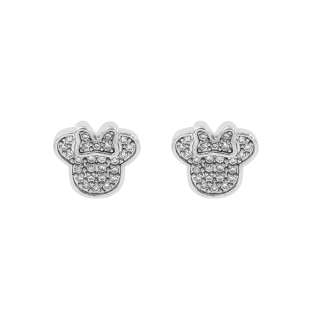 Cute Disney Stitch Flower Stud Earrings for Women and Girls - Smarsty