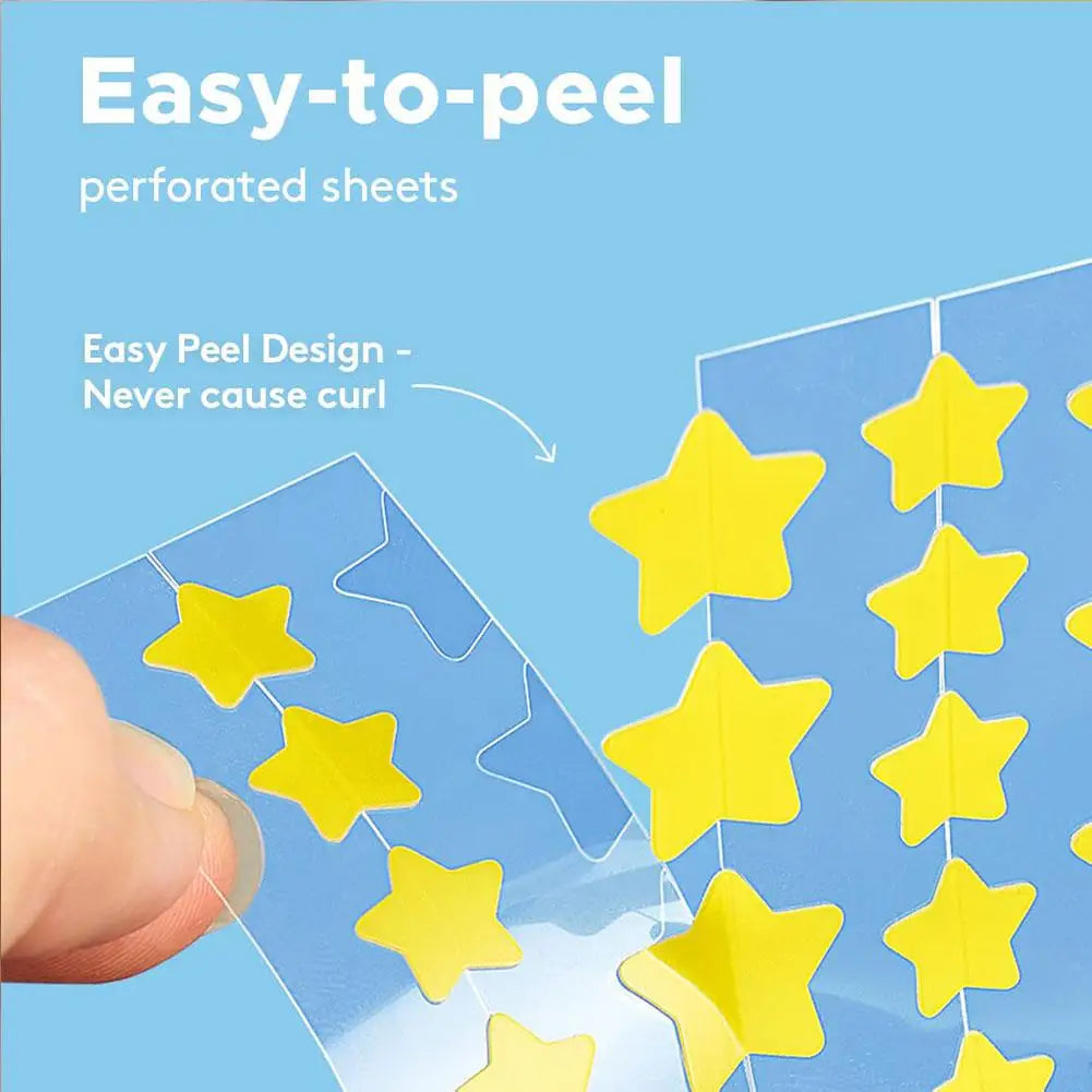 Colorful Star Acne Patches for Spot Treatment - Smarsty