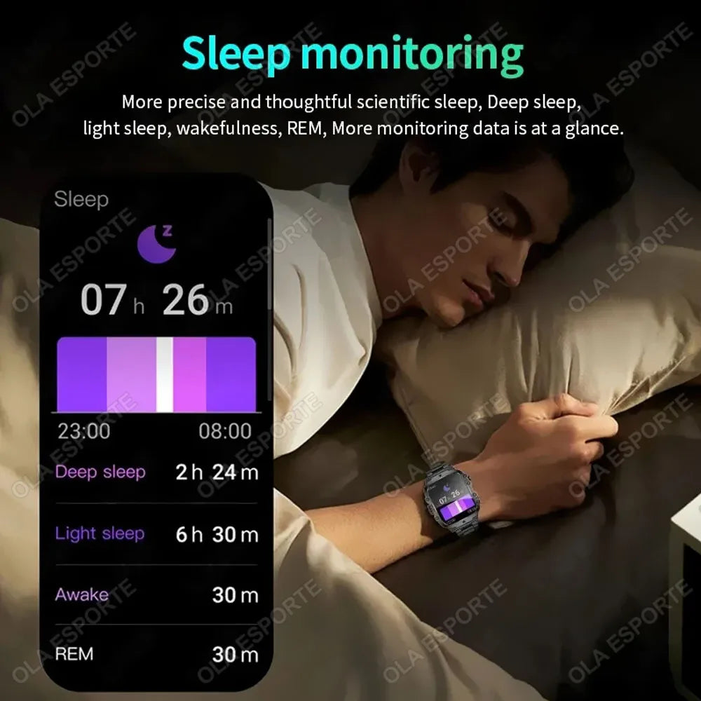 Xiaomi Military Smart Watch for Men with Health Monitor - Smarsty