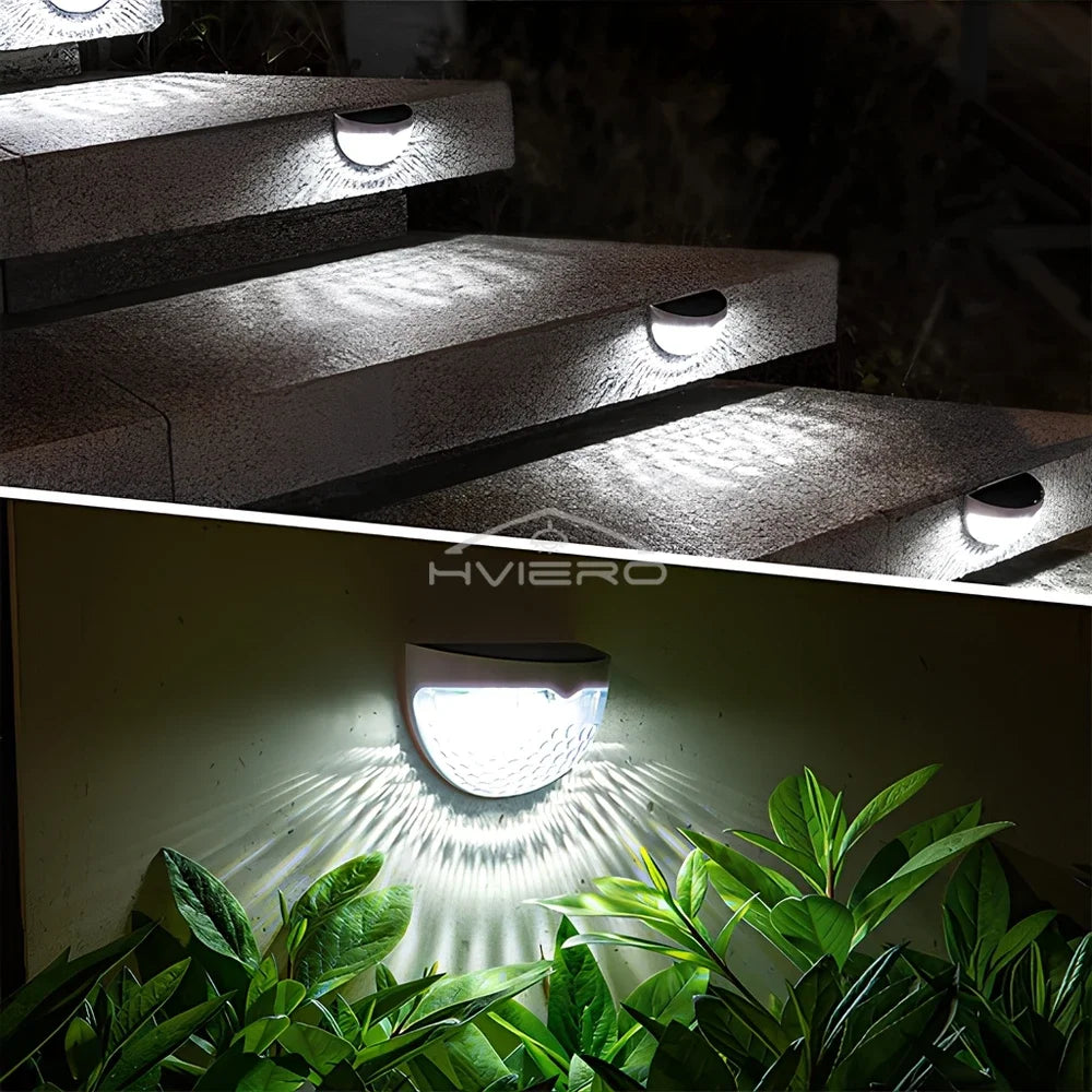 LED Solar Waterproof Fence Lamp for Garden Pathway - Smarsty
