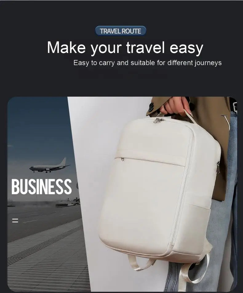 New Business Backpack - Fits 14"/15" Laptops, Great for Short Trips. Colorful, Cabin-Approved. Unisex, Stylish & Practical - Smarsty