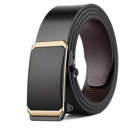 Luxury Genuine Leather Belt for Men with Automatic Buckle - Smarsty