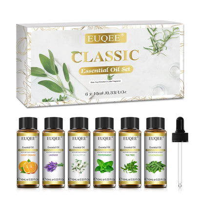EUQEE Floral Essential Oils Set for Aromatherapy Diffusion - Smarsty