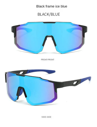 Cycling Sunglasses Sports Cycling Glasses Bike Eyewear MTB Dark Glasses Outdoor Bicycle Goggles for Men Women Sunglasses UV400 by Smarsty