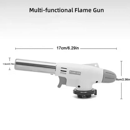 Adjustable Flame Gas Lighters Outdoor Camping Gas Welding-Burner Welding Gas Burner Flame Gas Torch for BBQ Camping Cooking