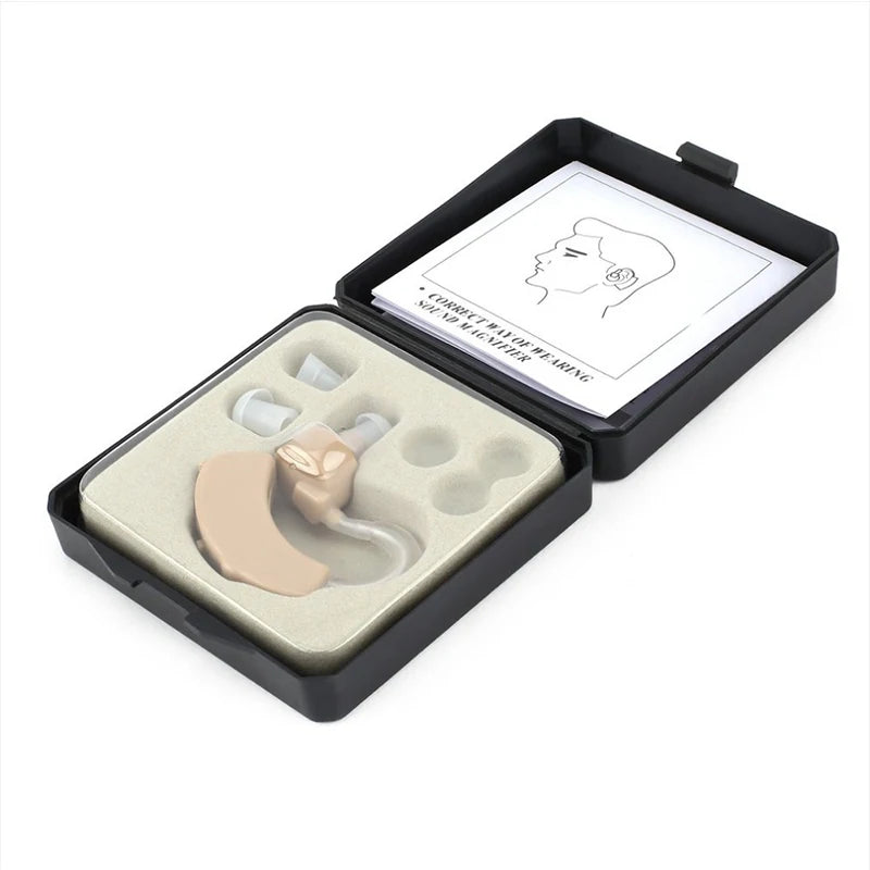Super Mini Hearing Aid Adjustable Tone Amplifier - Smarsty