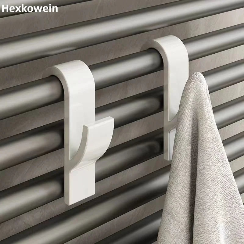 Heated Bathroom Towel Holder with Multifunction Hooks - Smarsty