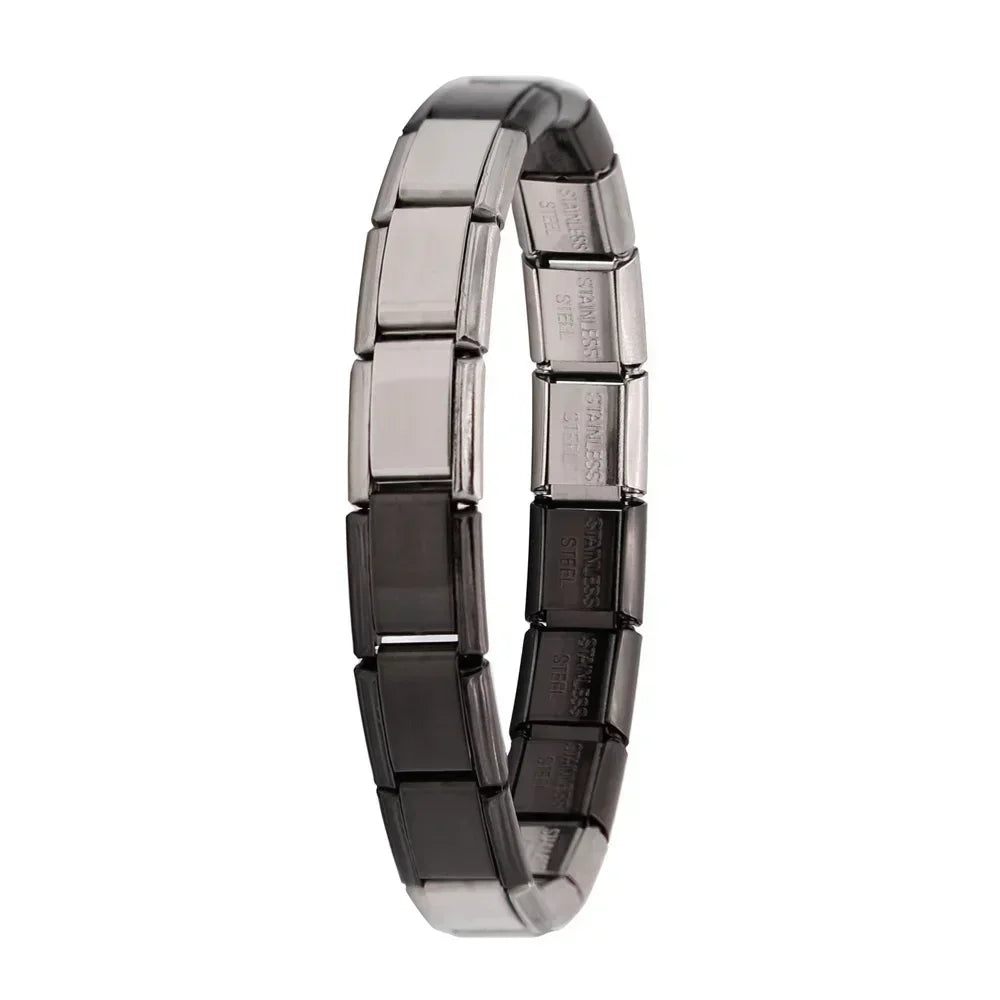 Hapiship Women's Italian Stainless Steel Charm Bracelet - Smarsty