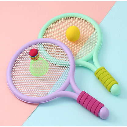 Racket Tennis for Children Outdoor Sports Badminton Racket Kindergarten Toy Set for 3-12years Old Badminton Sets by Smarsty