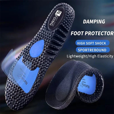 Soft-soled Sports Insoles for Men Shock-absorbing and Breathable in Summer Not Tiring To Stand for A Long Time - Smarsty