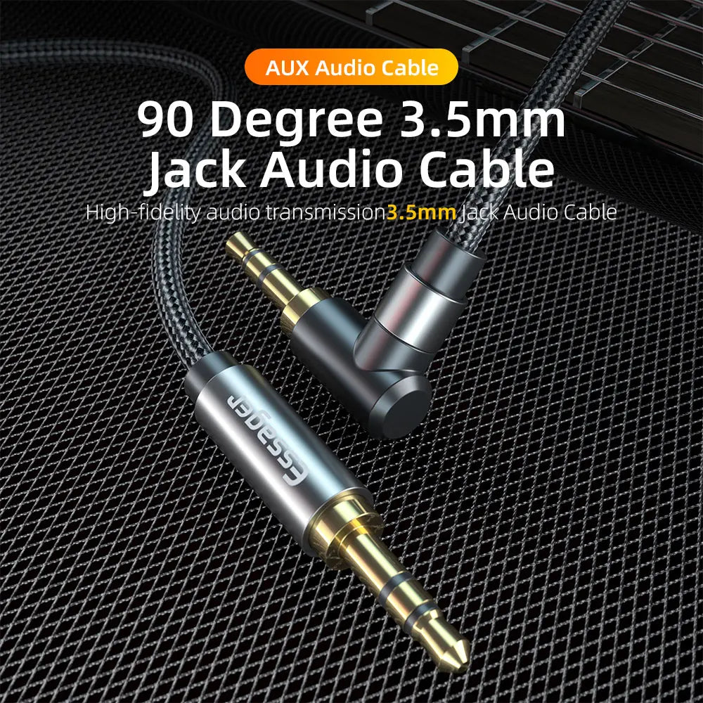 Essager 3.5mm Aux Audio Cable for Clear Sound - Smarsty