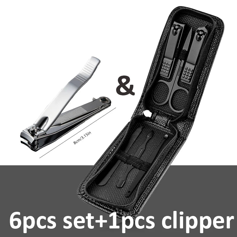 Ouriner Portable Manicure Set with Sharp Nail Clippers - Smarsty