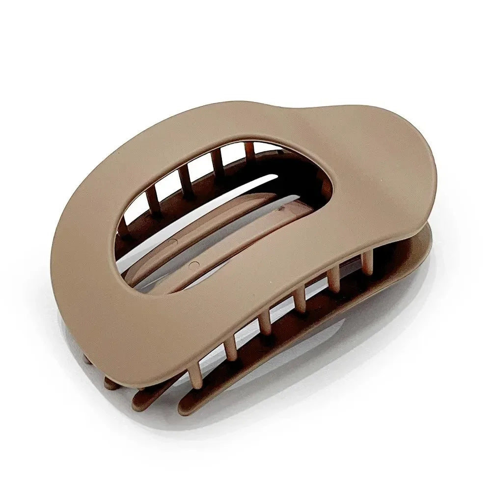 Fashionable Leopard Matte Hair Claw Clip for Women - Smarsty