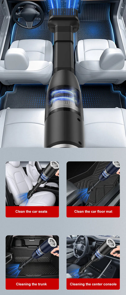 BELIBUY Car Vacuum Cleaner Portable Vacuum Cleaner home appliance High Power Mini Wireless Cleaner Carpet Vacuum Cleaner