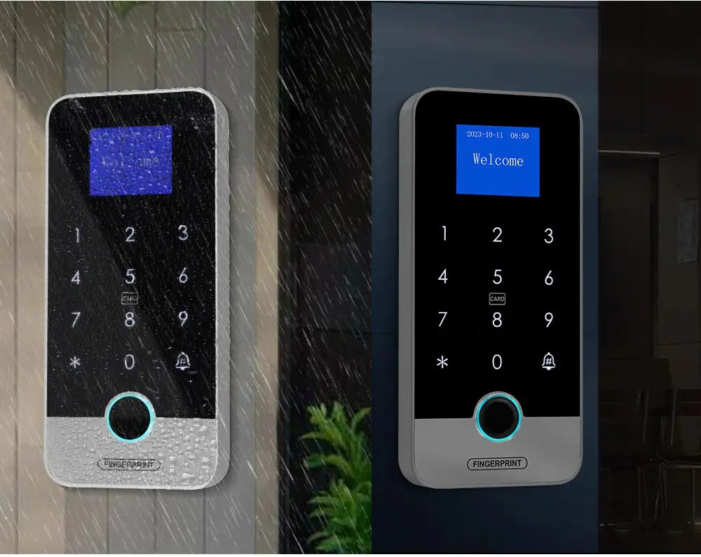 Waterproof Bluetooth Fingerprint Access Control Keypad - Smarsty