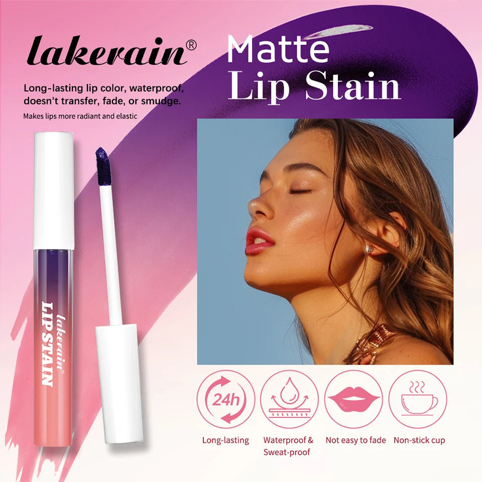 Long-lasting Waterproof Pink Lip Gloss Set - Smarsty