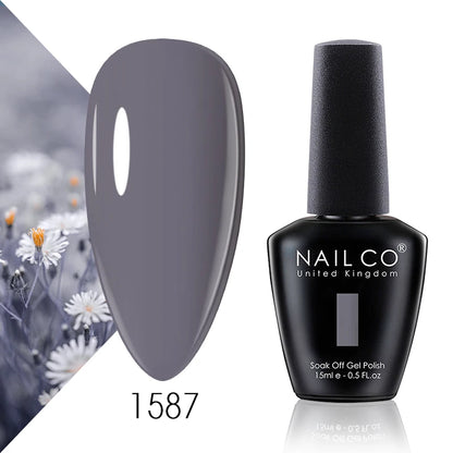 NAILCO 15ml Gel Top Coat and Base Coat for Long-Lasting Shine - Smarsty