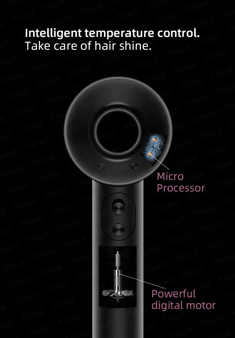 Professional Negative Ion Hairdryer with Constant Temperature - Smarsty