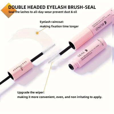 DIY Eyelash Extension Kit with Mixed Clusters and Applicator - Smarsty