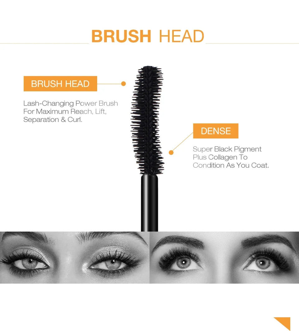 Lengthening 3D Mascara for Thick Natural Lashes - Smarsty