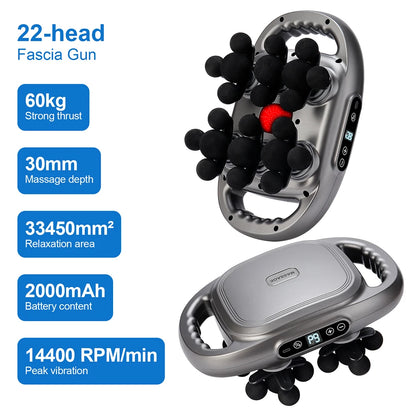 High-Frequency Vibration Body Massage Gun for Muscle Relief - Smarsty