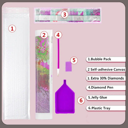 Disney 5D Diamond Painting Stitch Flower Home Decor - Smarsty