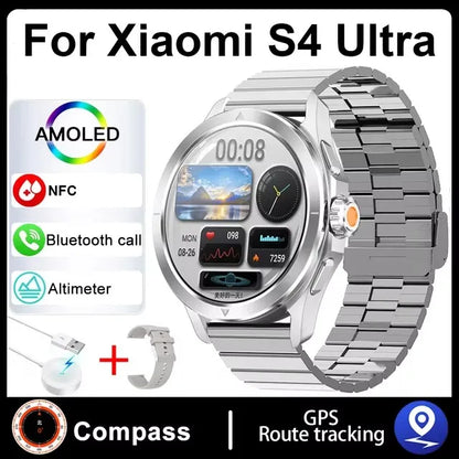 Xiaomi S4 Ultra Smart Watch With GPS Waterproof Sports Features - Smarsty