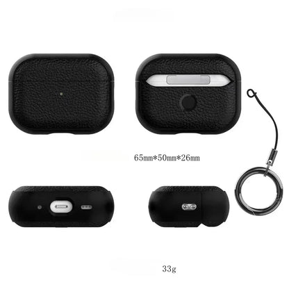 Leather Texture Case For Apple AirPods Pro Protection - Smarsty
